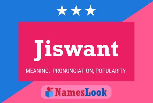 Постер имени Jiswant