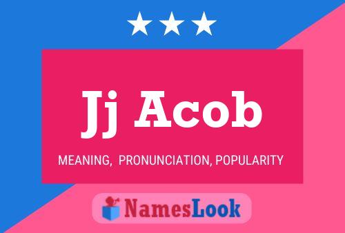 Постер имени Jj Acob