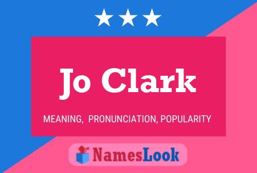 Постер имени Jo Clark