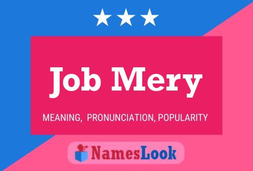 Постер имени Job Mery