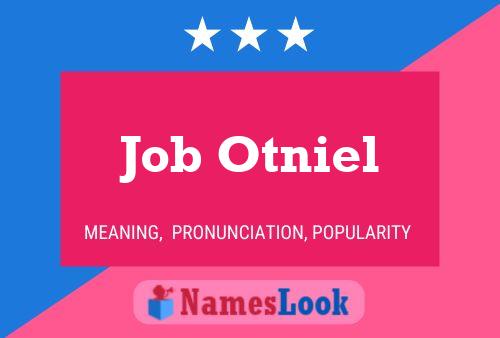 Постер имени Job Otniel