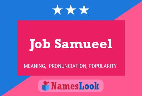 Постер имени Job Samueel