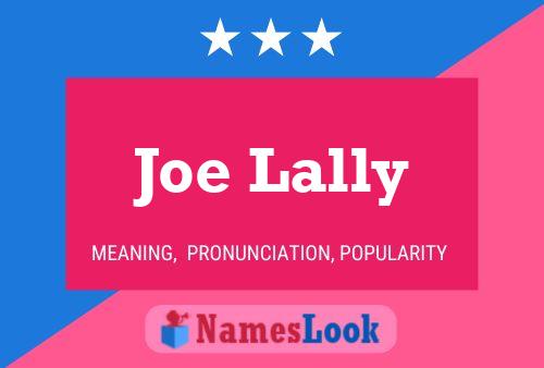 Постер имени Joe Lally