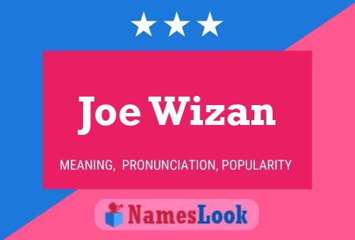 Постер имени Joe Wizan