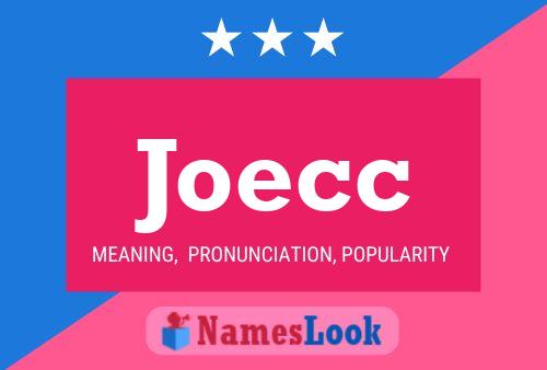 Постер имени Joecc