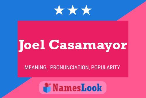 Постер имени Joel Casamayor