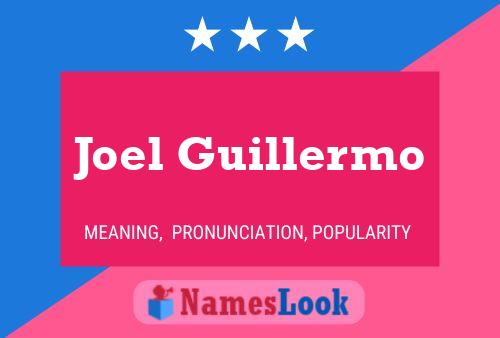 Постер имени Joel Guillermo