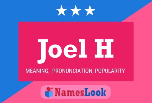 Постер имени Joel H