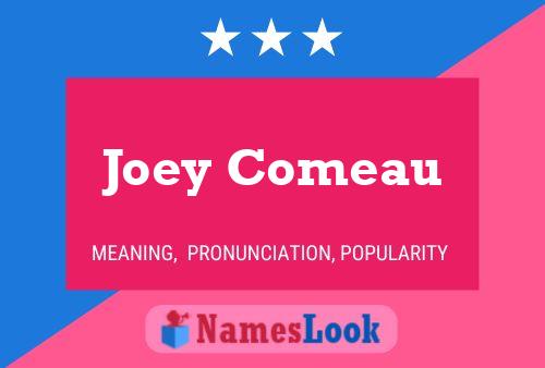 Постер имени Joey Comeau