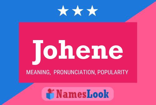 Постер имени Johene