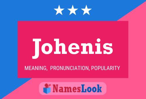 Постер имени Johenis