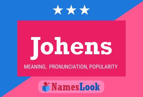 Постер имени Johens