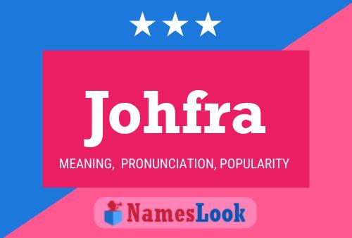 Постер имени Johfra