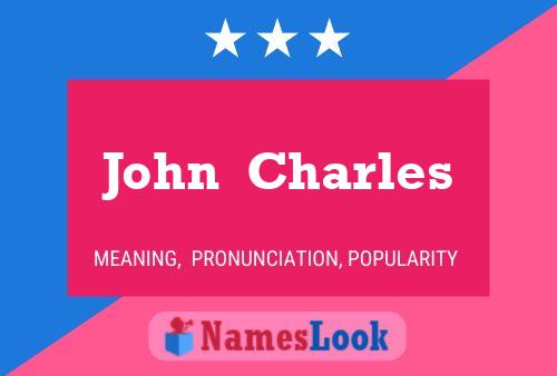 Постер имени John  Charles