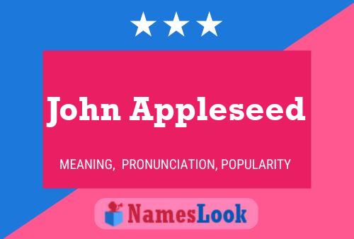 Постер имени John Appleseed