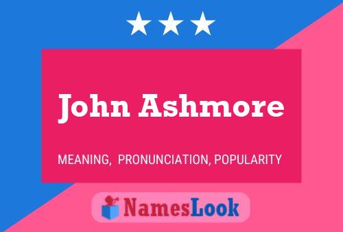 Постер имени John Ashmore