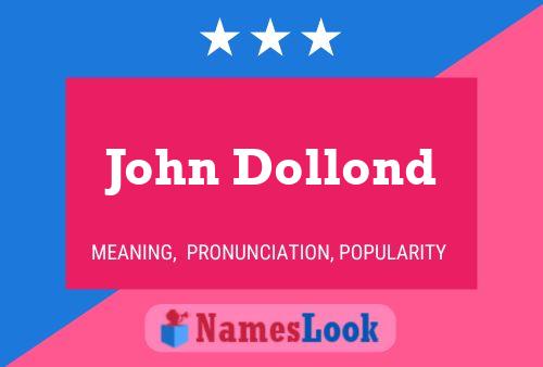 Постер имени John Dollond