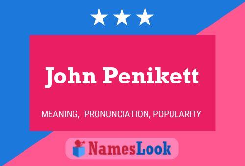 Постер имени John Penikett