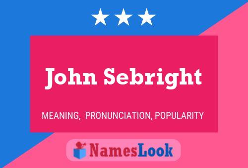 Постер имени John Sebright