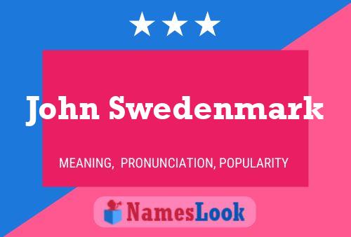 Постер имени John Swedenmark