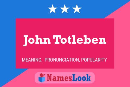 Постер имени John Totleben