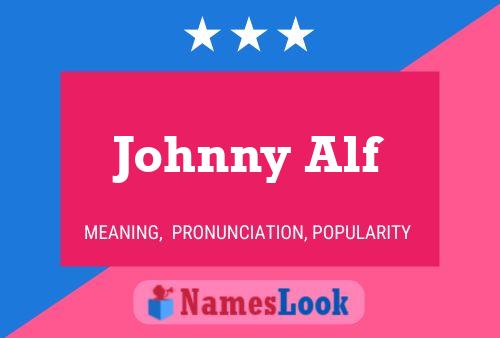 Постер имени Johnny Alf