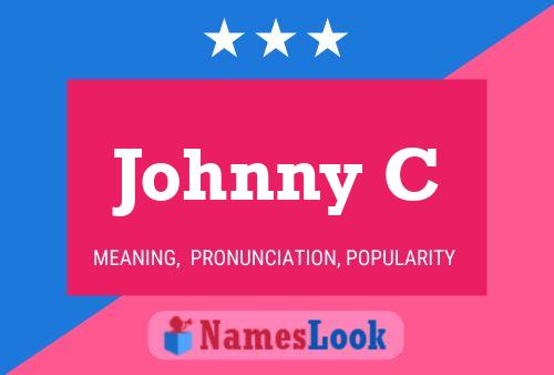 Постер имени Johnny C