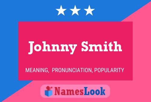 Постер имени Johnny Smith