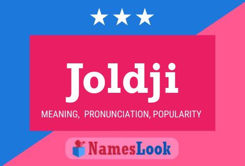 Постер имени Joldji