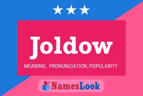 Постер имени Joldow