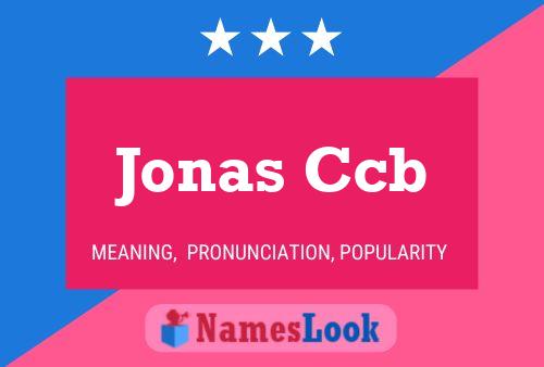 Постер имени Jonas Ccb