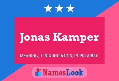 Постер имени Jonas Kamper