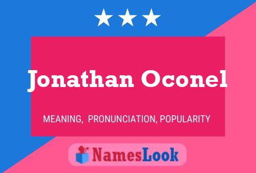 Постер имени Jonathan Oconel