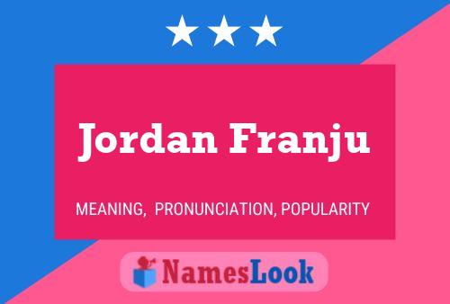 Постер имени Jordan Franju