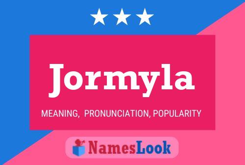 Постер имени Jormyla