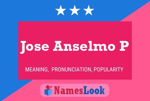 Постер имени Jose Anselmo P