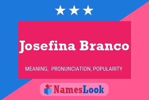 Постер имени Josefina Branco