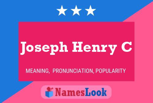 Постер имени Joseph Henry C