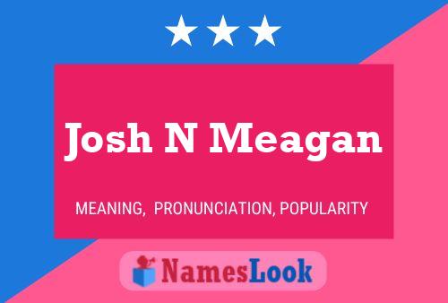 Постер имени Josh N Meagan