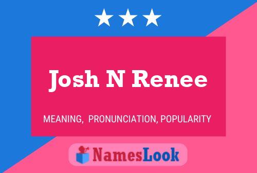 Постер имени Josh N Renee