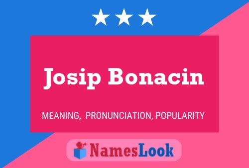 Постер имени Josip Bonacin