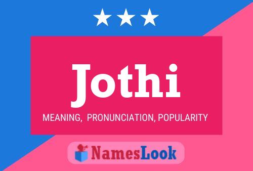 Постер имени Jothi