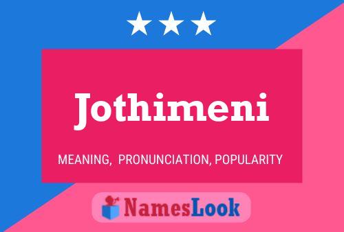 Постер имени Jothimeni