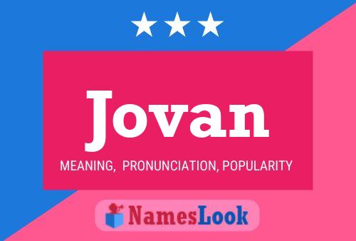 Постер имени Jovan