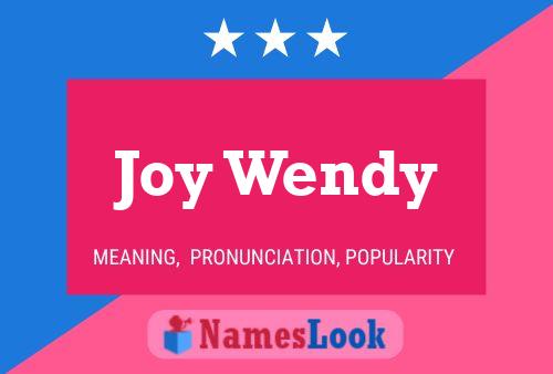 Постер имени Joy Wendy