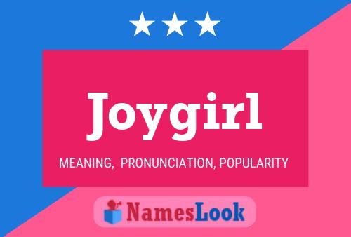 Постер имени Joygirl