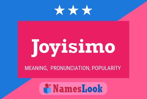 Постер имени Joyisimo