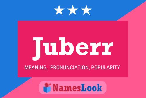 Постер имени Juberr