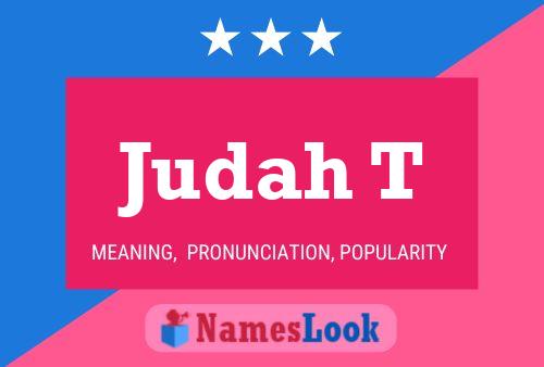 Постер имени Judah T