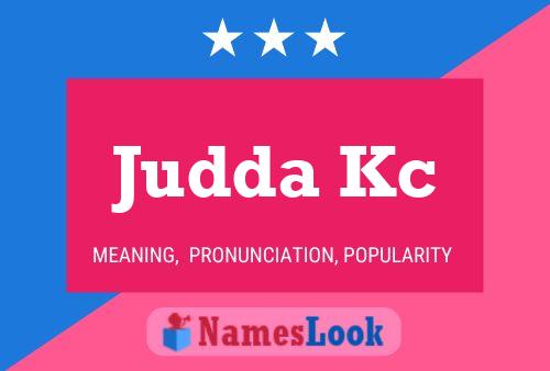 Постер имени Judda Kc